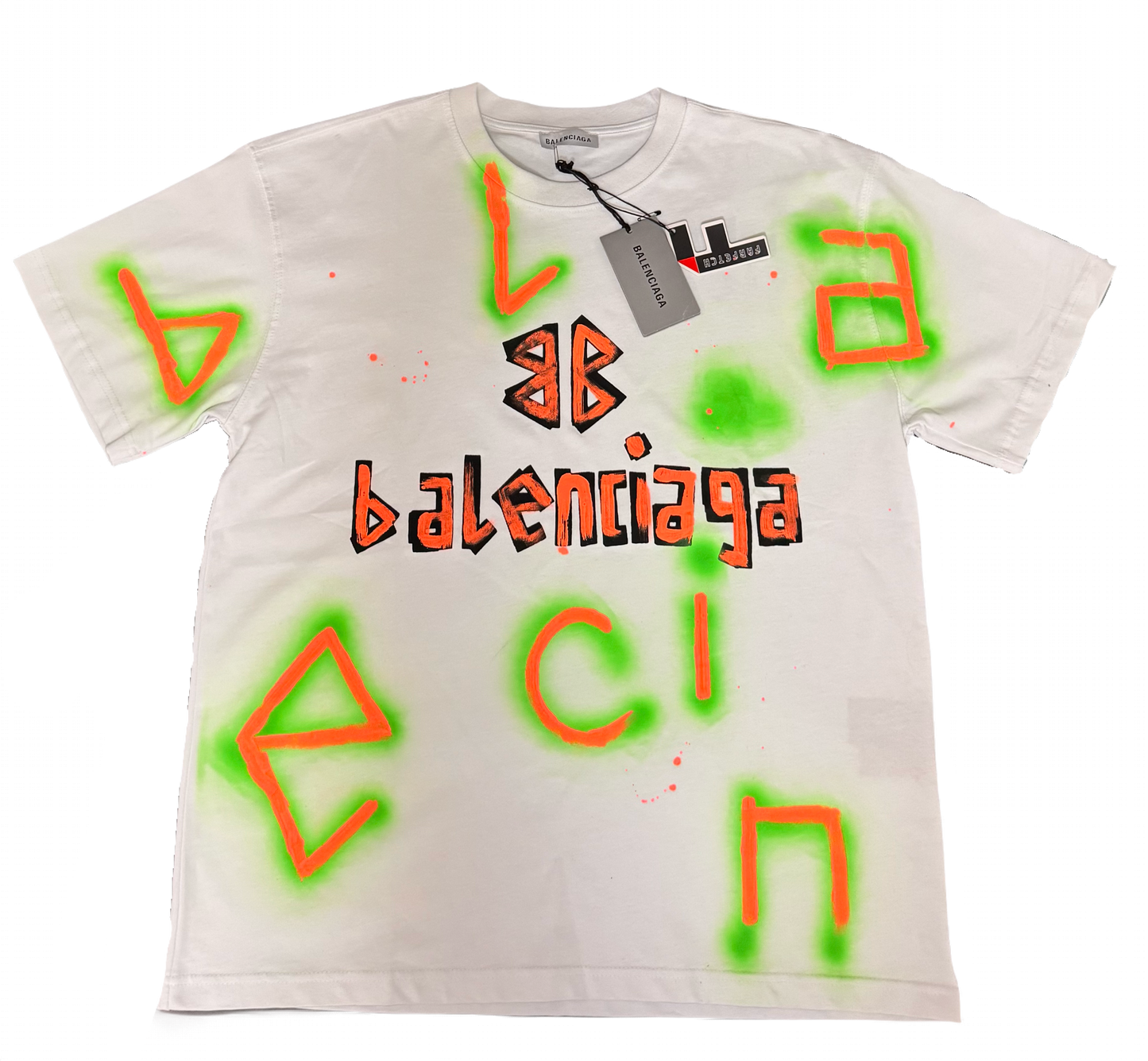 "BALENCIAGA" Pintura Grafiti